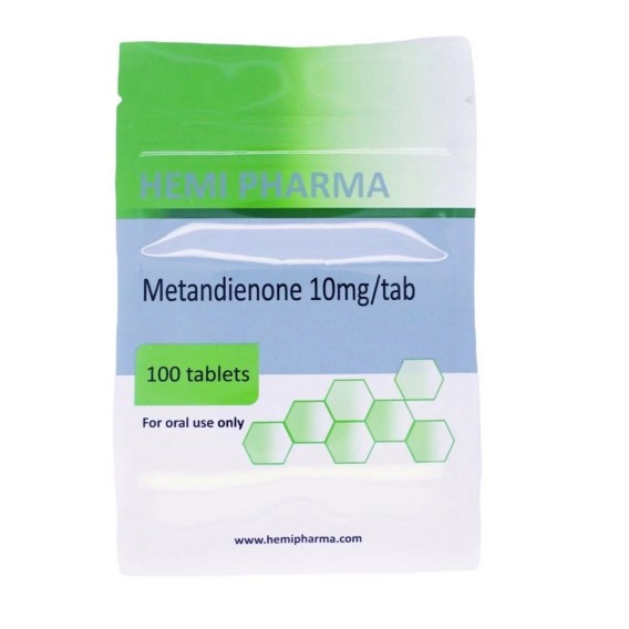 Metandienone 10mg/tab HEMI PHARMA